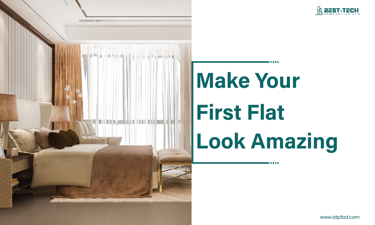how to make your first flat looks amazing